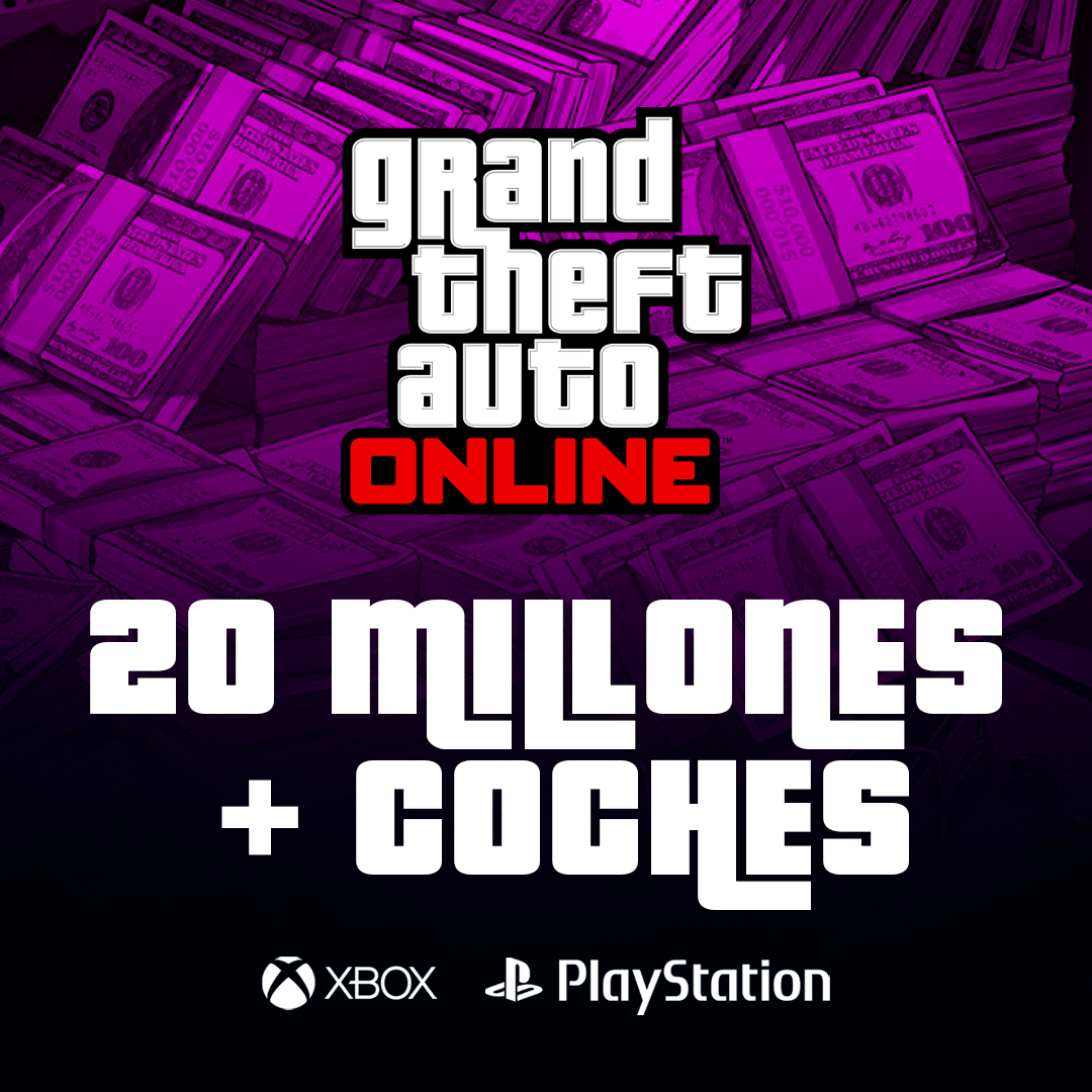 💰 20 MILLONES PARA GTA V ONLINE – DINERO + COCHES